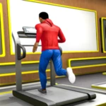 gym fitness game android application logo